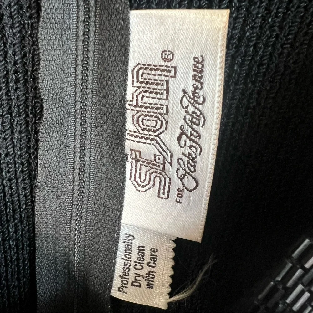 Vintage ST JOHN Lillie Rubin Black
Santana Puff Sleeve Beaded Trim Evening
Dress - Picture 3 of 9